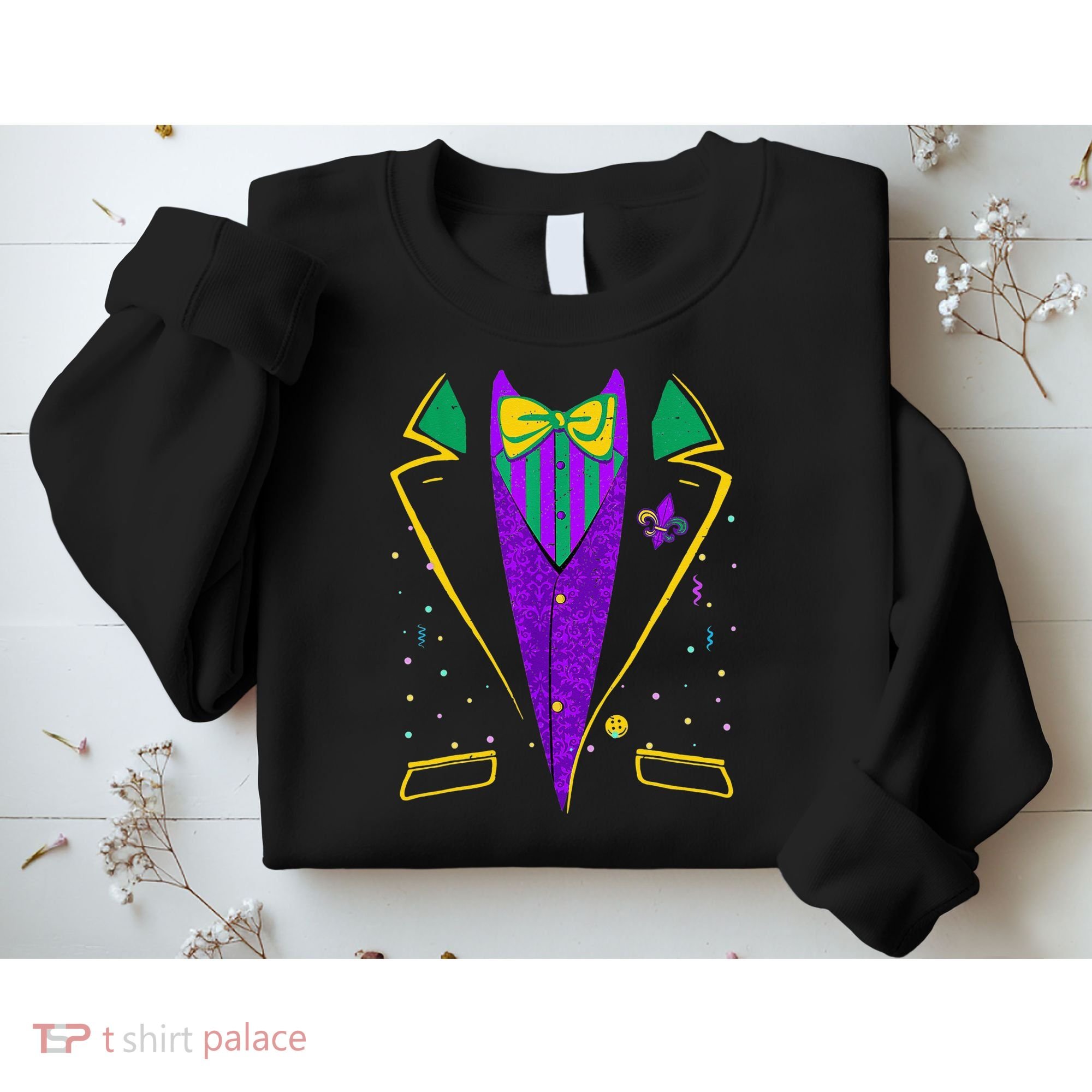 Mardi Gras Costume Carnival Parade Sweatshirt