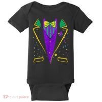 Mardi Gras Costume Carnival Parade Baby Bodysuit thumb 0