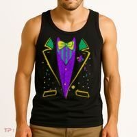 Mardi Gras Costume Carnival Parade Tank Top thumb 3