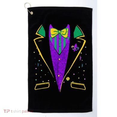 Mardi Gras Costume Carnival Parade Golf Towel
