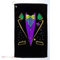 Mardi Gras Costume Carnival Parade Golf Towel thumb 0