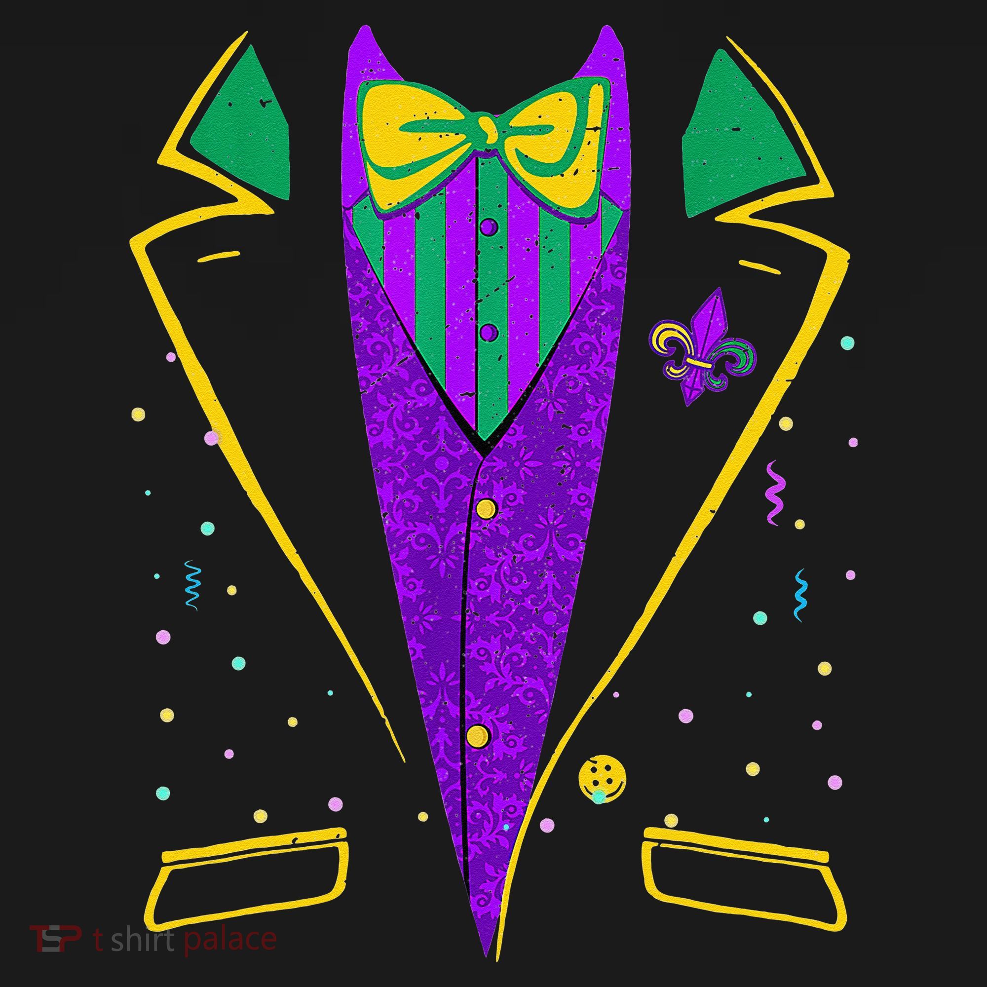 Mardi Gras Costume Carnival Parade Kids T-Shirt