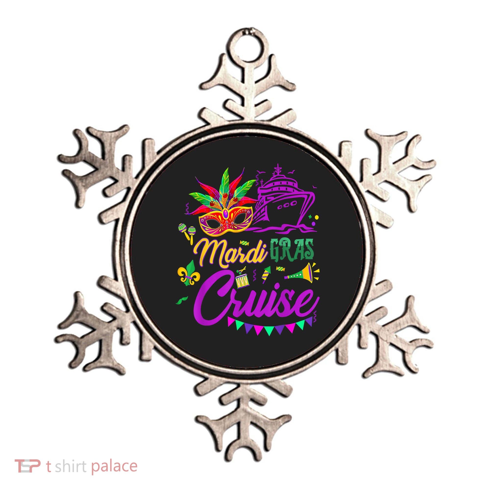 Mardi Gras Cruise Cruising Mask Cruise Ship Party Costume Ornament