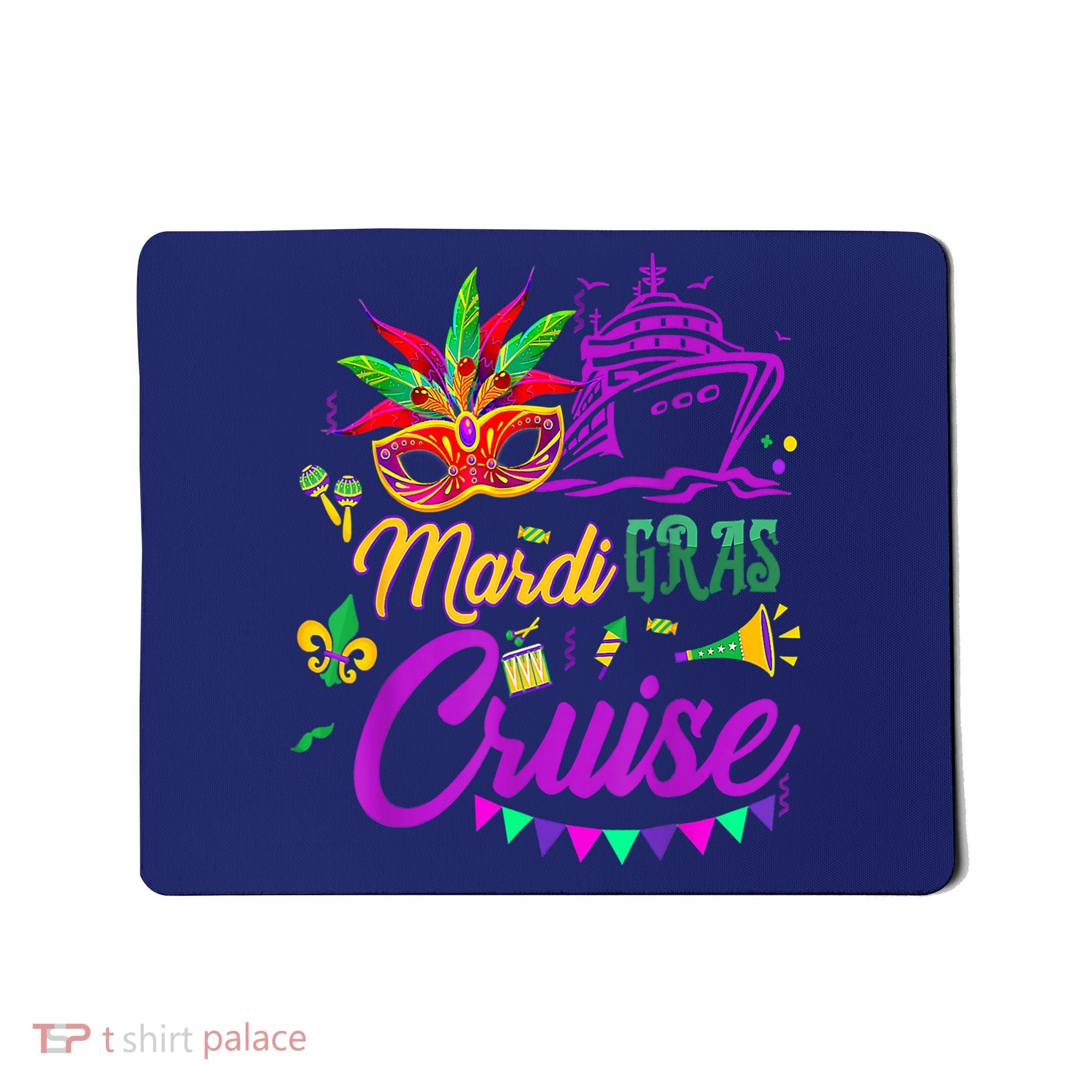 Mardi Gras Cruise Cruising Mask Cruise Ship Party Costume Mousepad