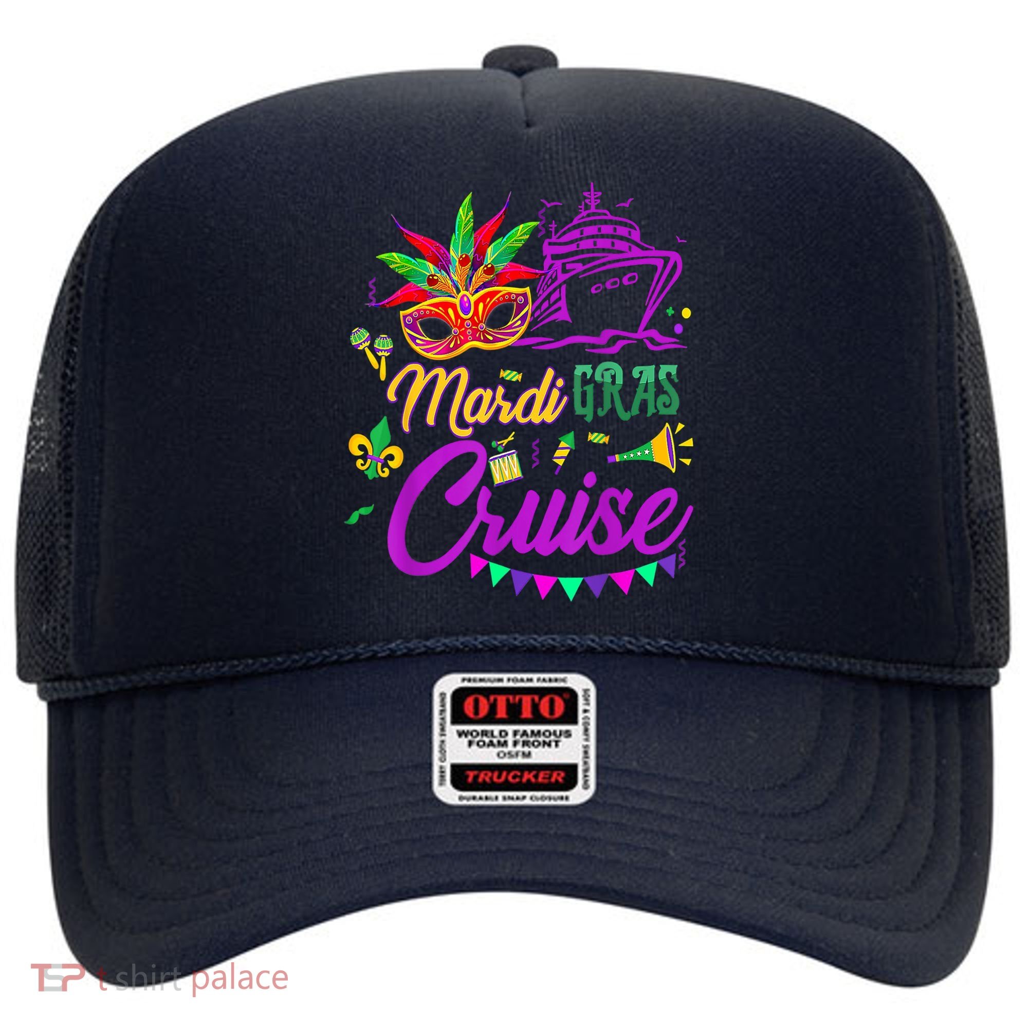 Mardi Gras Cruise Cruising Mask Cruise Ship Party Costume Hat