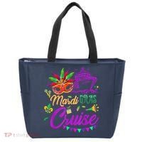Mardi Gras Cruise Cruising Mask Cruise Ship Party Costume Tote Bag thumb 0