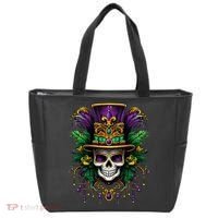 Mardi Gras Costume Sugar Skull Carnival Party Tote Bag thumb 0