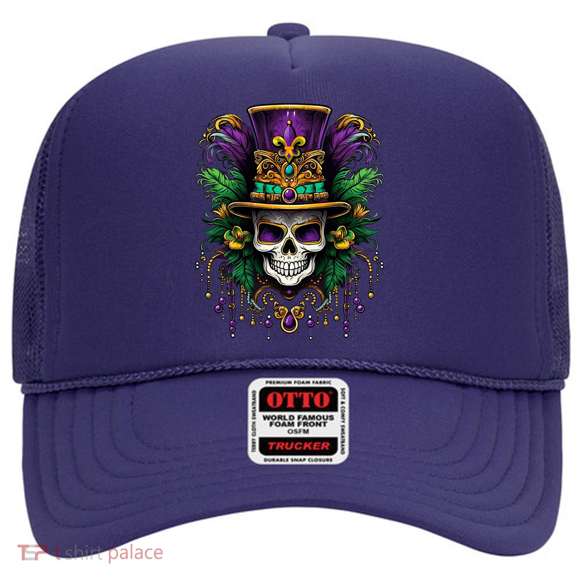 Mardi Gras Costume Sugar Skull Carnival Party Hat