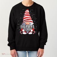 Momma Gnome Christmas Pajamas Matching Family Group Women's Sweatshirt thumb 0