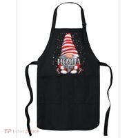 Momma Gnome Christmas Pajamas Matching Family Group Apron thumb 0