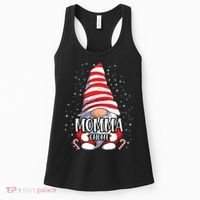 Momma Gnome Christmas Pajamas Matching Family Group Women's Tank Top thumb 0