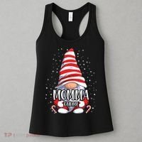 Momma Gnome Christmas Pajamas Matching Family Group Women's Tank Top thumb 3