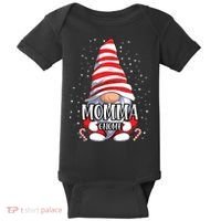 Momma Gnome Christmas Pajamas Matching Family Group Baby Bodysuit thumb 0