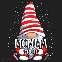 Momma Gnome Christmas Pajamas Matching Family Group Hat thumb 2