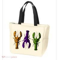 Mardi Gras Cajun Crawfish Happy Mardi Gras Tote Bag thumb 3
