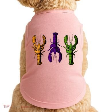 Mardi Gras Cajun Crawfish Happy Mardi Gras Doggie Tank