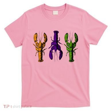 Mardi Gras Cajun Crawfish Happy Mardi Gras T-Shirt