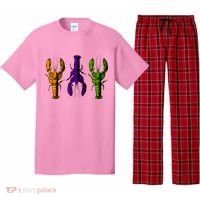 Mardi Gras Cajun Crawfish Happy Mardi Gras Pajama Set thumb 0