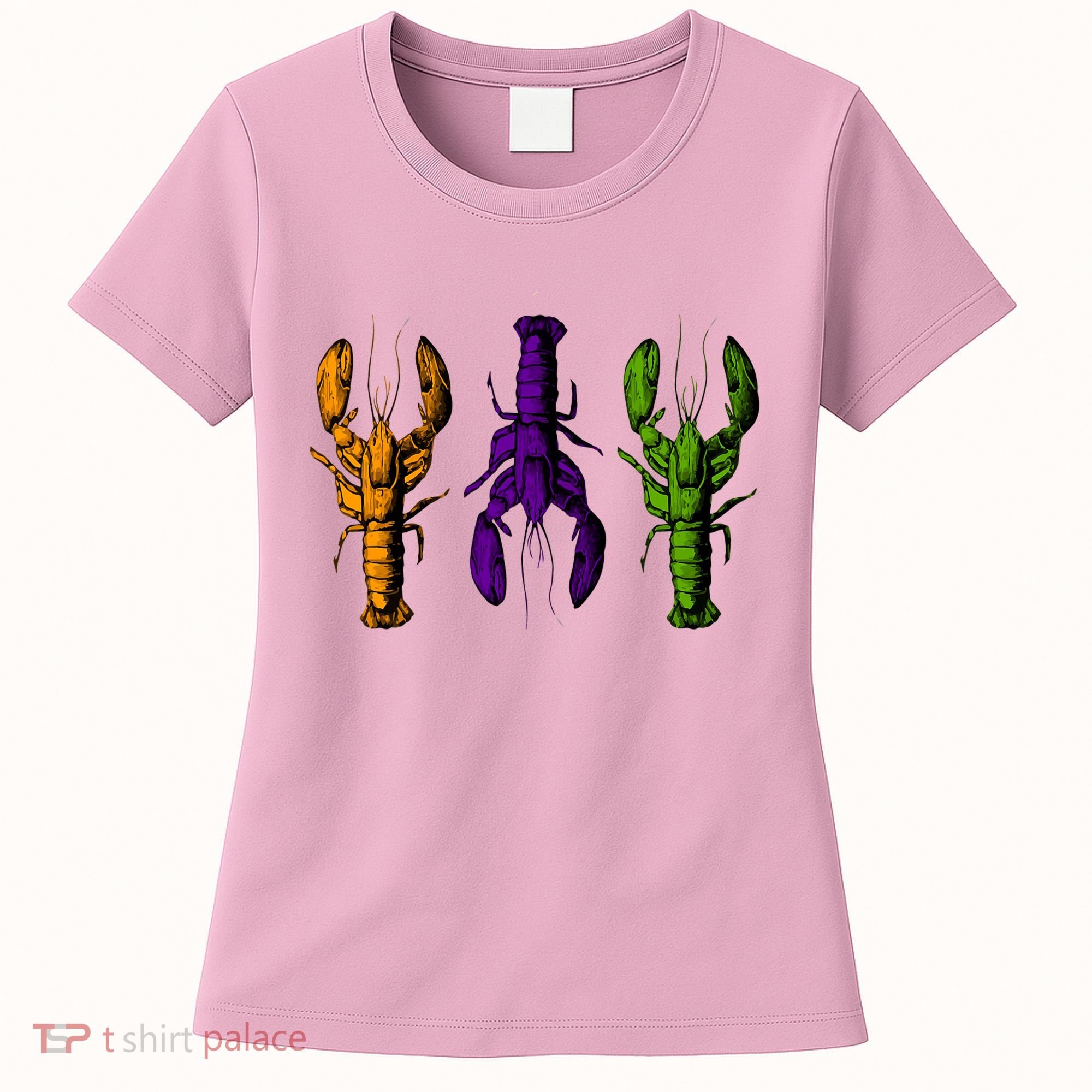 Mardi Gras Cajun Crawfish Happy Mardi Gras Women's T-Shirt