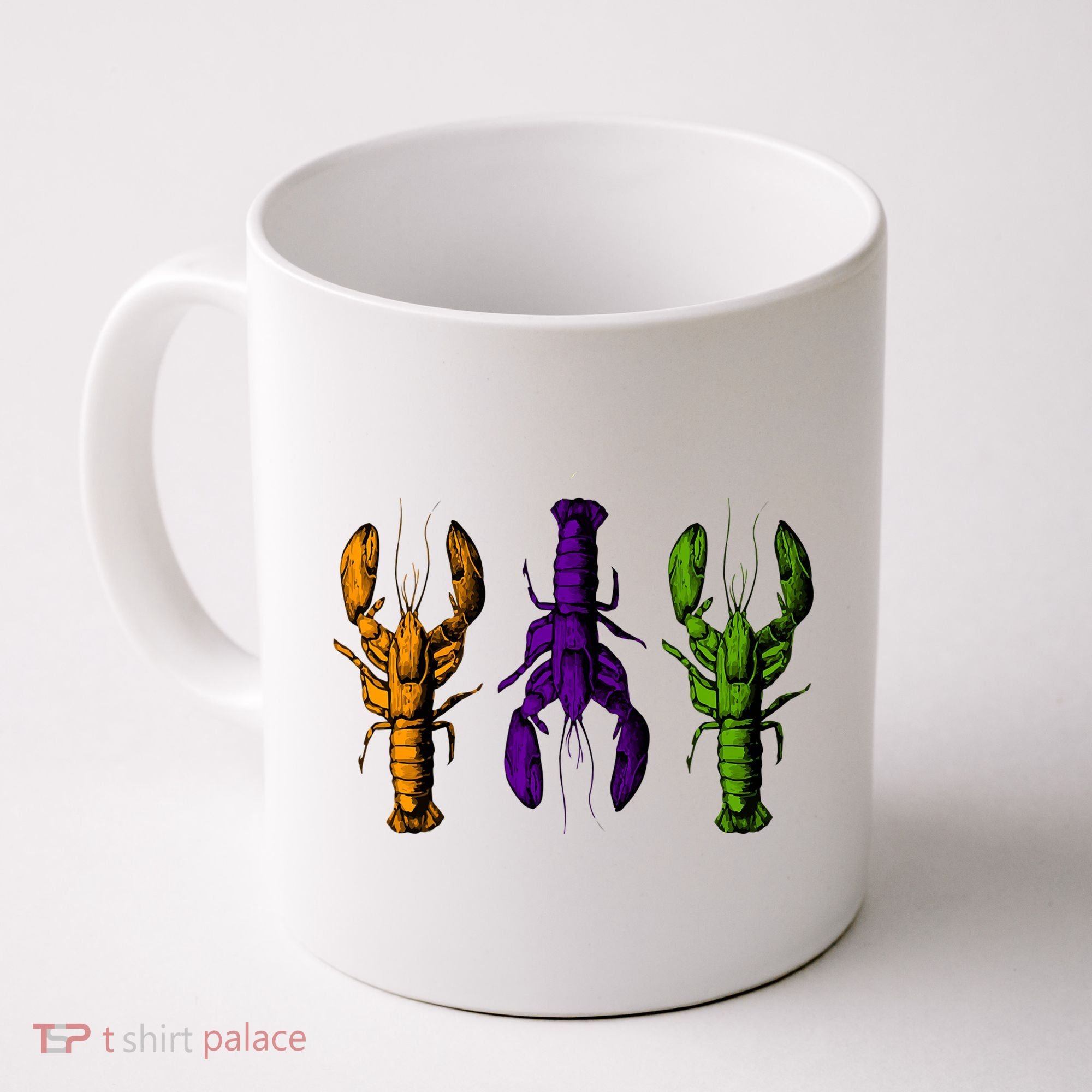 Mardi Gras Cajun Crawfish Happy Mardi Gras Coffee Mug