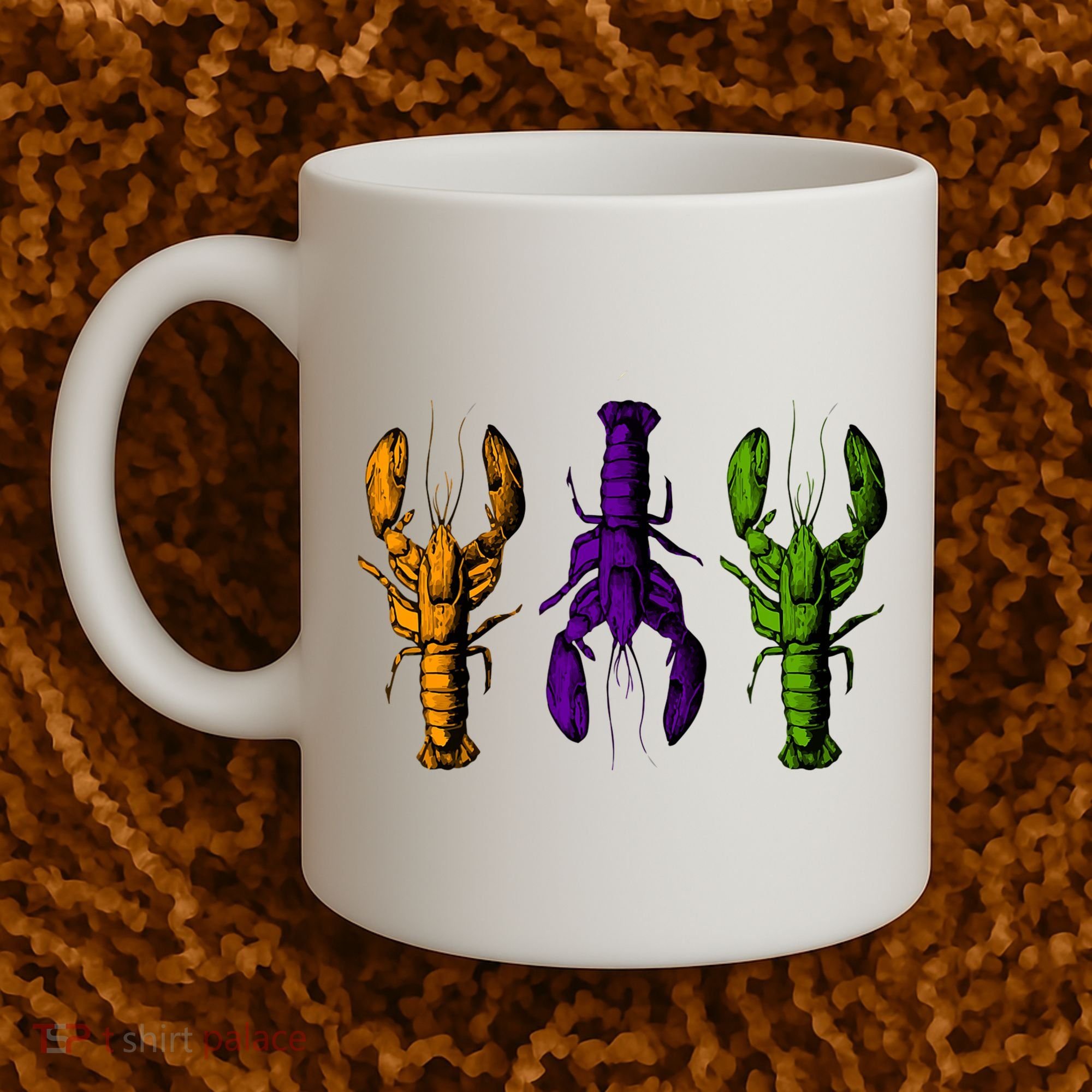 Mardi Gras Cajun Crawfish Happy Mardi Gras Coffee Mug