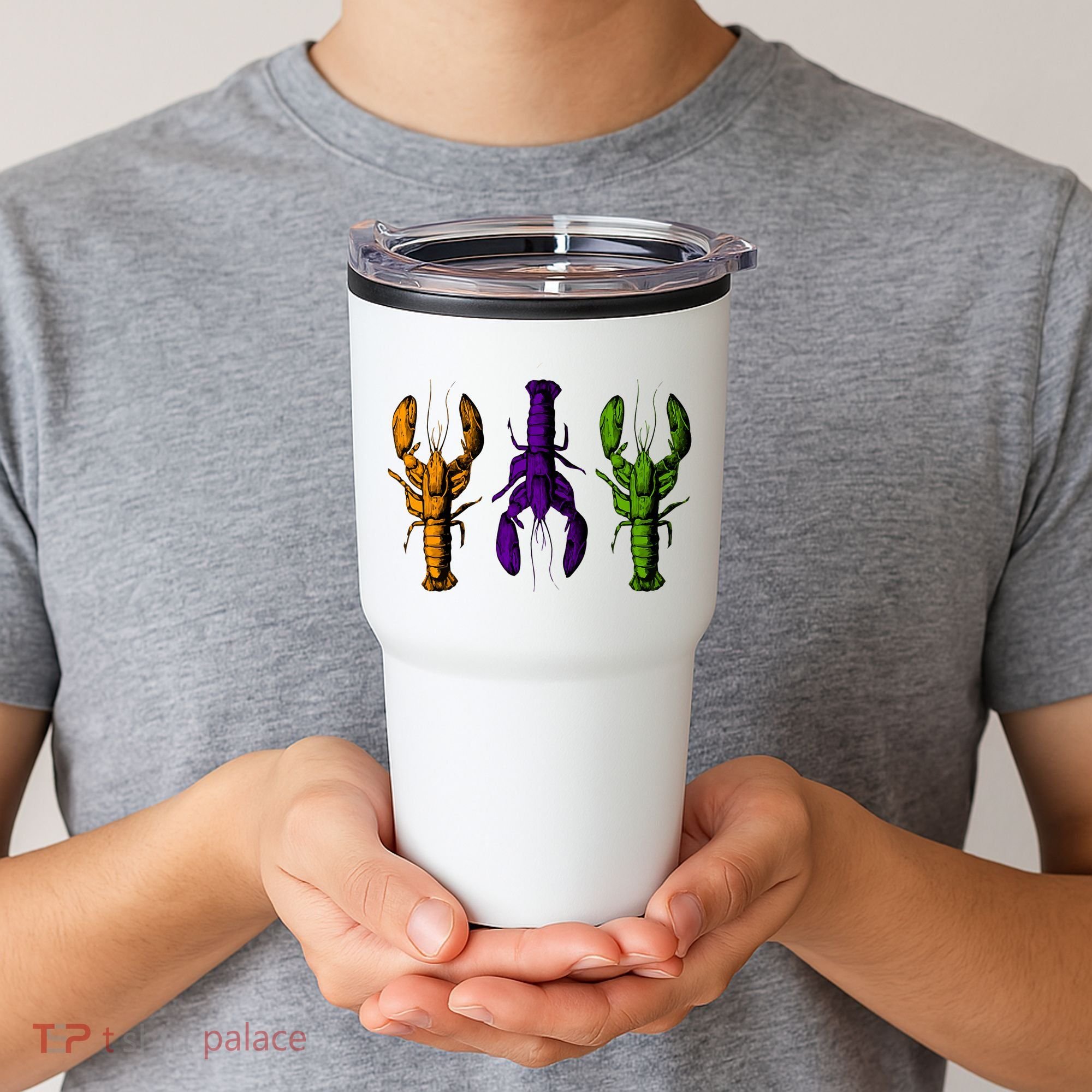 Mardi Gras Cajun Crawfish Happy Mardi Gras Tumbler