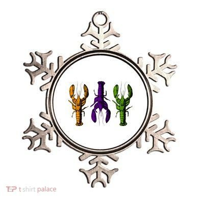 Mardi Gras Cajun Crawfish Happy Mardi Gras Ornament