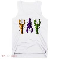 Mardi Gras Cajun Crawfish Happy Mardi Gras Tank Top thumb 0
