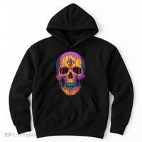 Mardi Gras Costume Sugar Skull Carnival New Orleans Trip Hoodie thumb 0