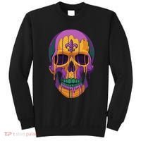 Mardi Gras Costume Sugar Skull Carnival New Orleans Trip Sweatshirt thumb 0