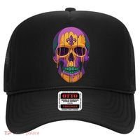 Mardi Gras Costume Sugar Skull Carnival New Orleans Trip Hat thumb 0