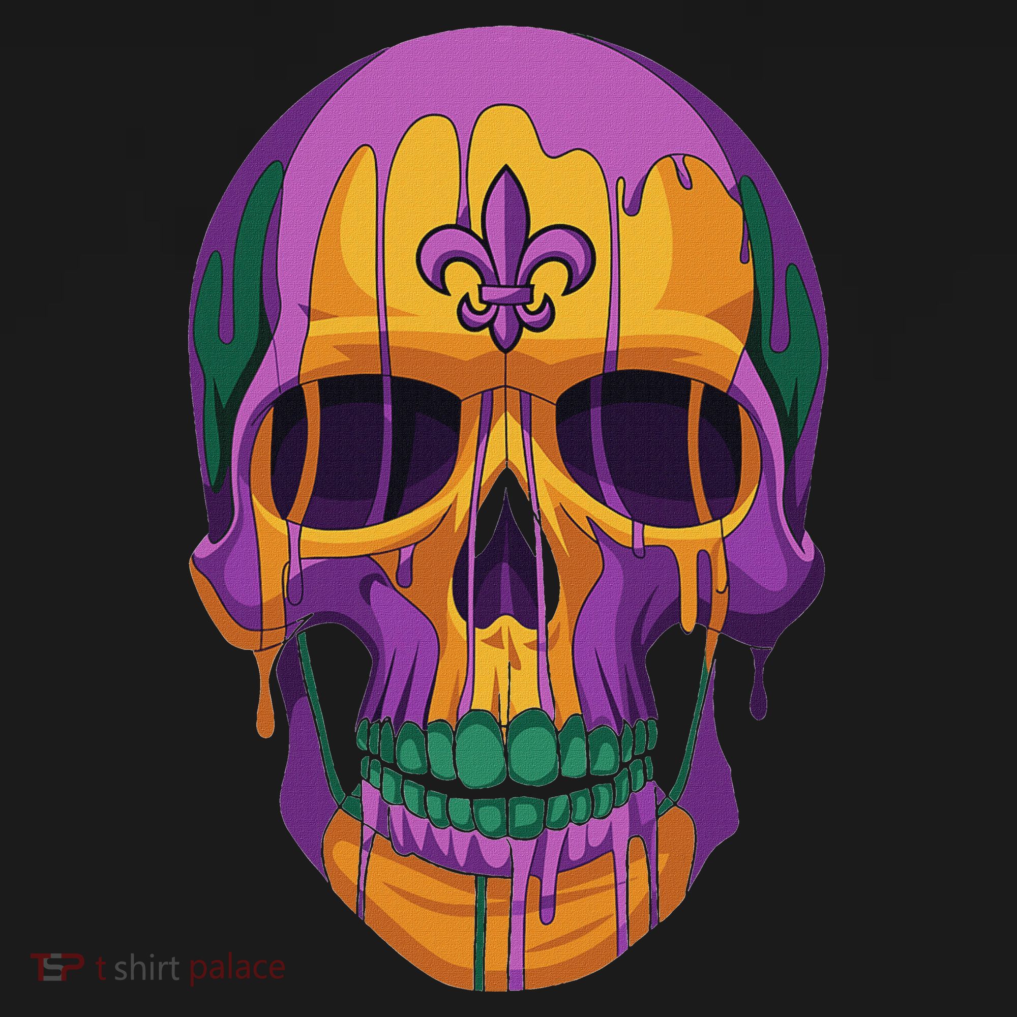 Mardi Gras Costume Sugar Skull Carnival New Orleans Trip Women's Long Sleeve Shirt