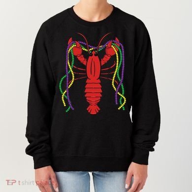 Mardi Gras Crawfish Costume Carnival Crayfish Celebration Women's Sweatshirt