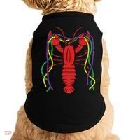 Mardi Gras Crawfish Costume Carnival Crayfish Celebration Doggie Tank thumb 0