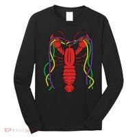 Mardi Gras Crawfish Costume Carnival Crayfish Celebration Long Sleeve Shirt thumb 0