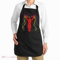 Mardi Gras Crawfish Costume Carnival Crayfish Celebration Apron thumb 2