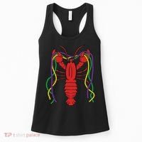 Mardi Gras Crawfish Costume Carnival Crayfish Celebration Women's Tank Top thumb 0