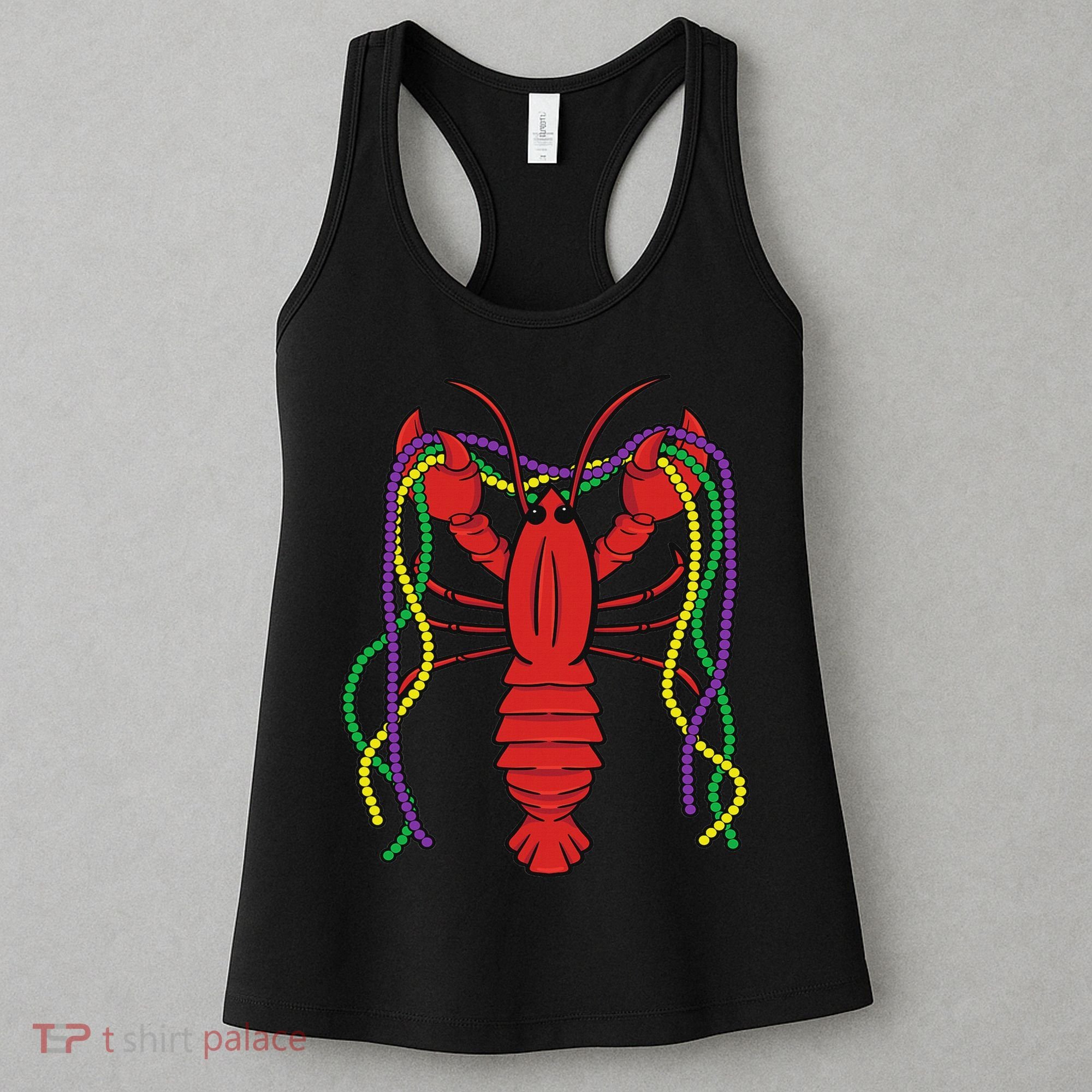 Mardi Gras Crawfish Costume Carnival Crayfish Celebration Women's Tank Top