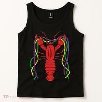 Mardi Gras Crawfish Costume Carnival Crayfish Celebration Tank Top thumb 2