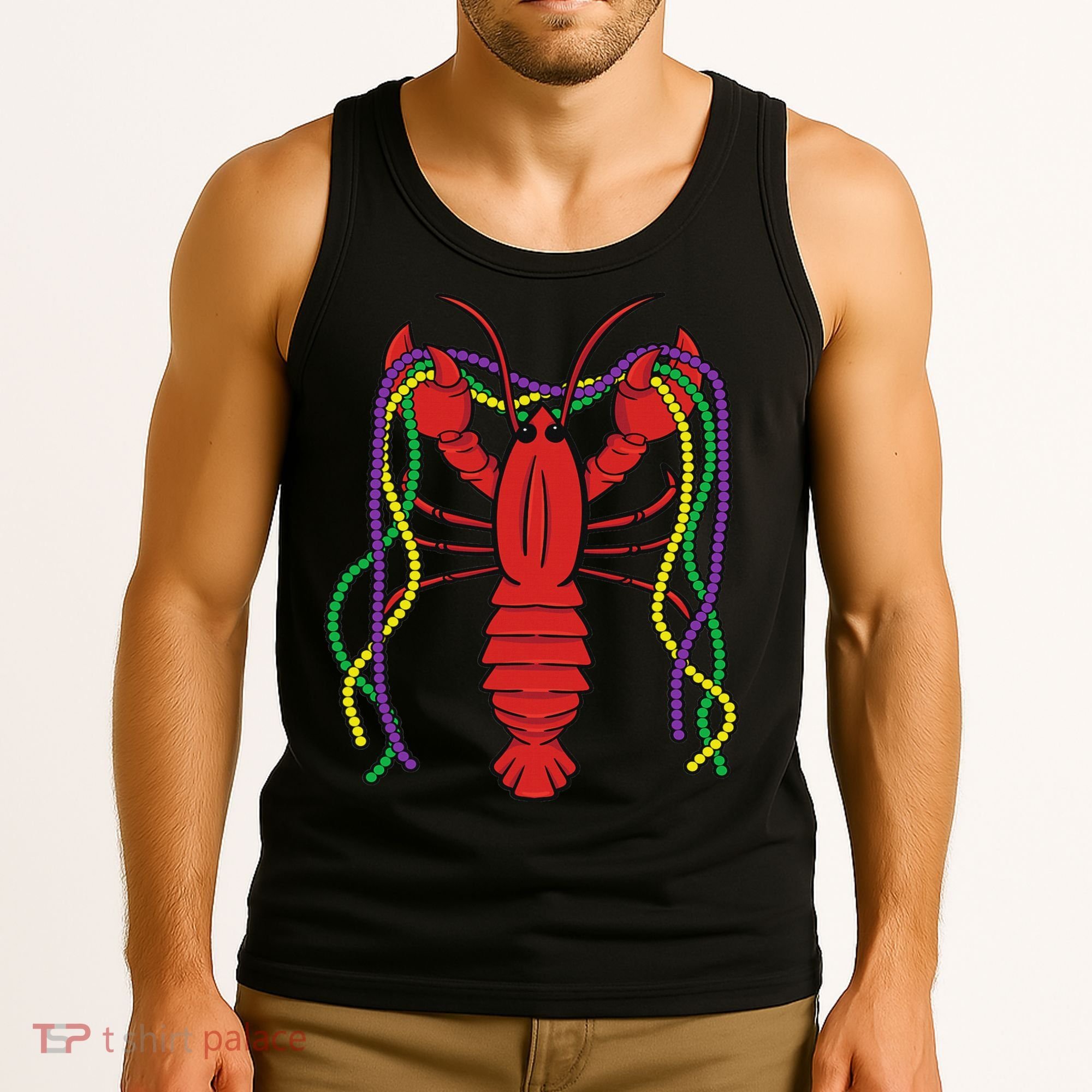 Mardi Gras Crawfish Costume Carnival Crayfish Celebration Tank Top