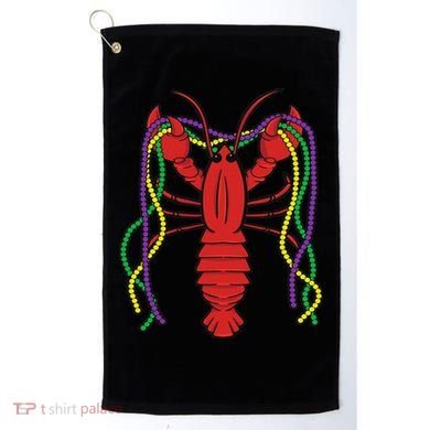 Mardi Gras Crawfish Costume Carnival Crayfish Celebration Golf Towel