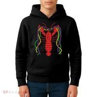 Mardi Gras Crawfish Costume Carnival Crayfish Celebration Kids Hoodie thumb 4