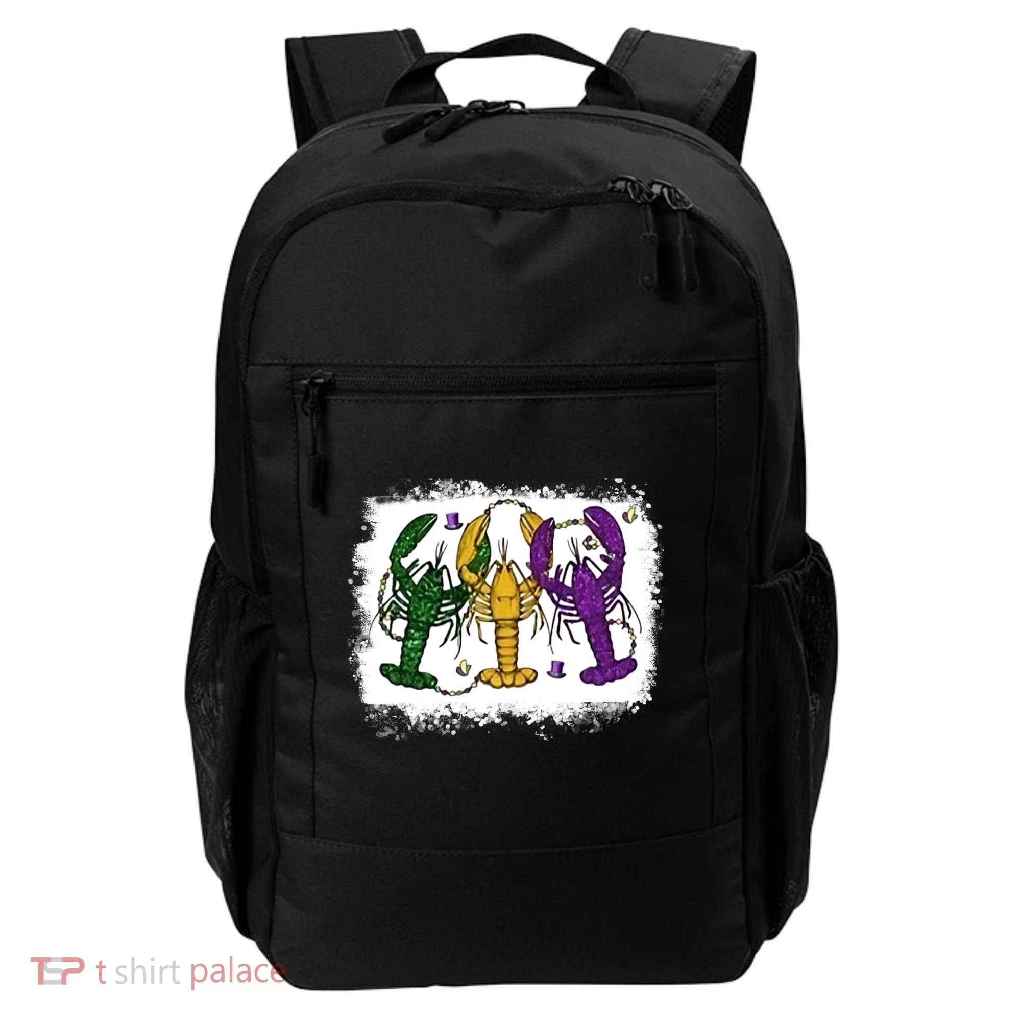 Mardi Gras Crawfish Happy Mardi Gras Matching Carnival Party Gift Backpack