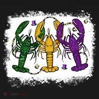 Mardi Gras Crawfish Happy Mardi Gras Matching Carnival Party Gift Women's Hoodie thumb 2