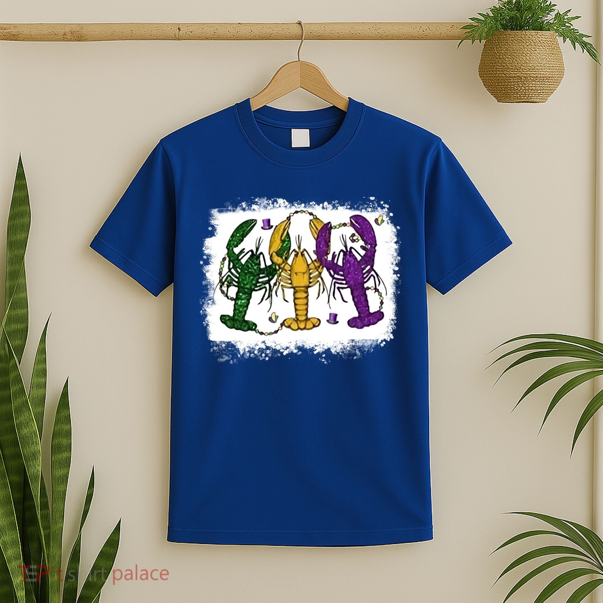 Mardi Gras Crawfish Happy Mardi Gras Matching Carnival Party Gift T-Shirt
