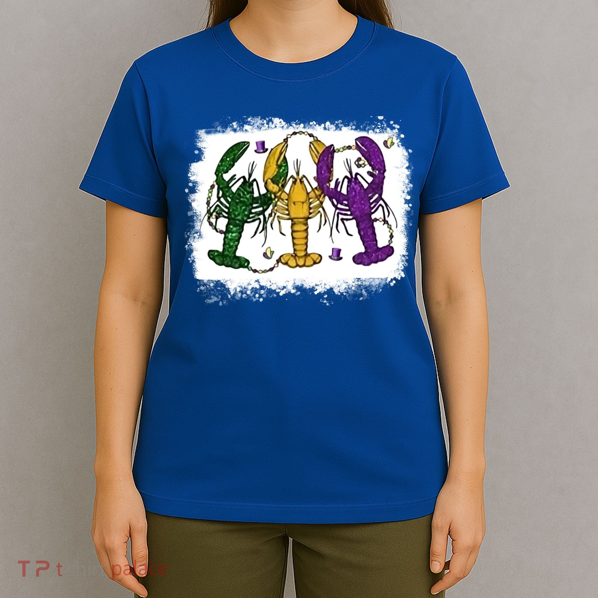 Mardi Gras Crawfish Happy Mardi Gras Matching Carnival Party Gift T-Shirt