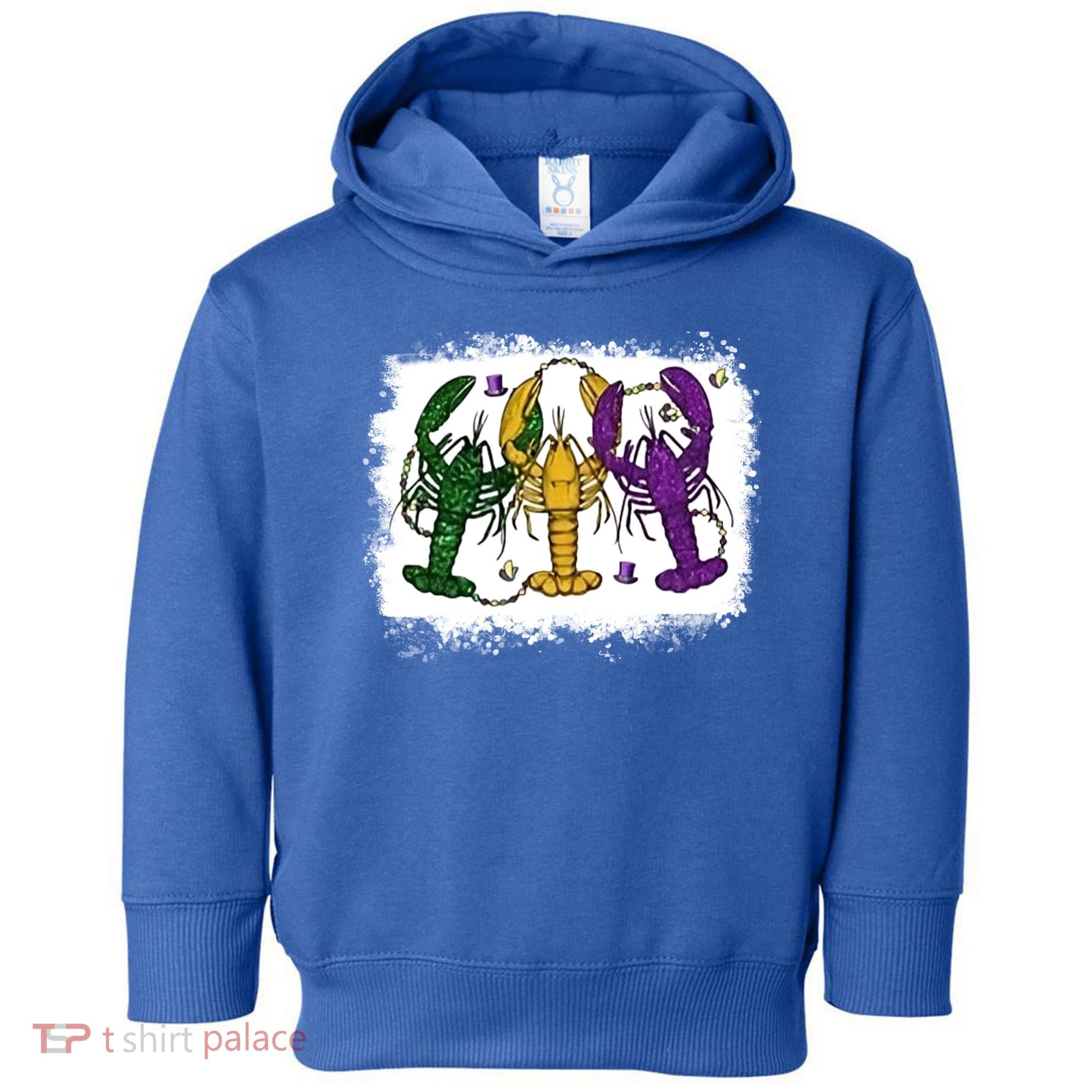 Mardi Gras Crawfish Happy Mardi Gras Matching Carnival Party Gift Toddler Hoodie