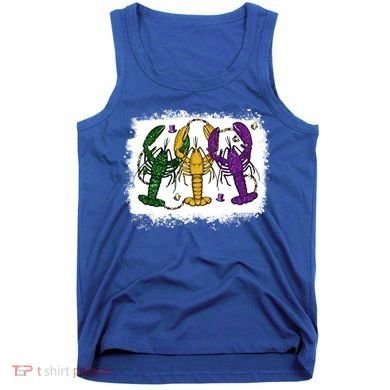 Mardi Gras Crawfish Happy Mardi Gras Matching Carnival Party Gift Tank Top