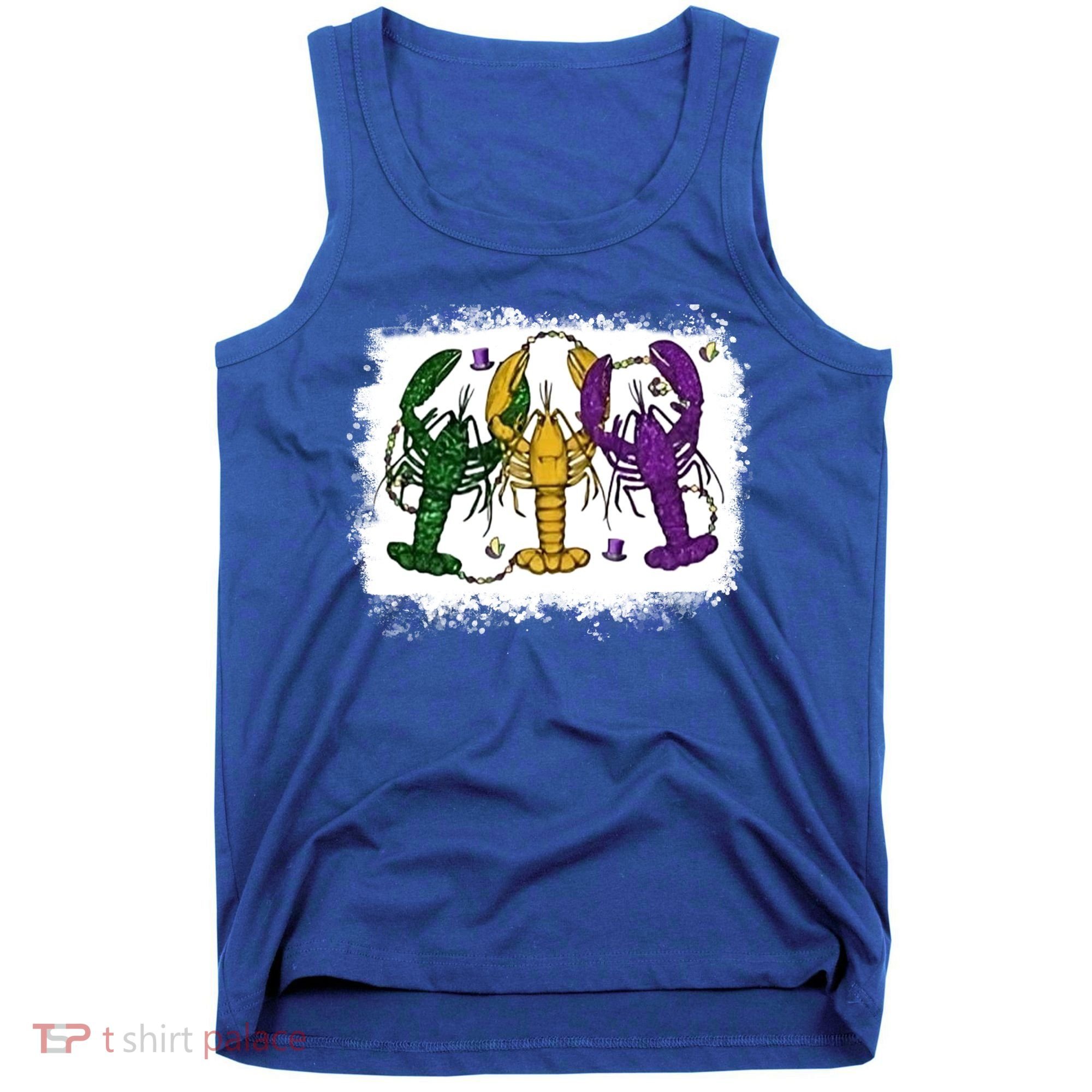 Mardi Gras Crawfish Happy Mardi Gras Matching Carnival Party Gift Tank Top