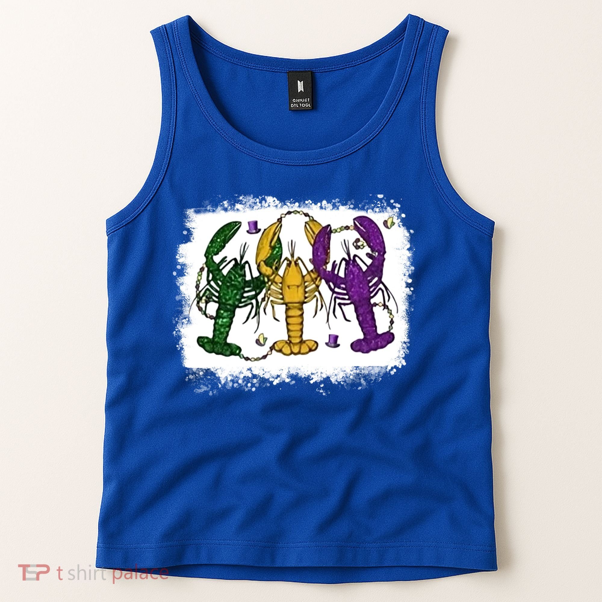 Mardi Gras Crawfish Happy Mardi Gras Matching Carnival Party Gift Tank Top